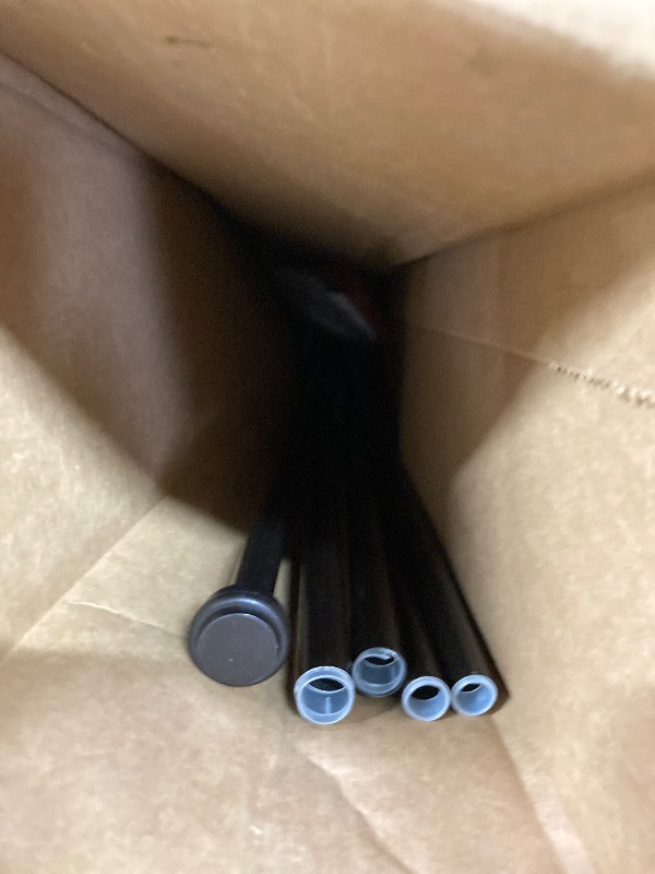 Photo 1 of  Black Double Curtain Rods