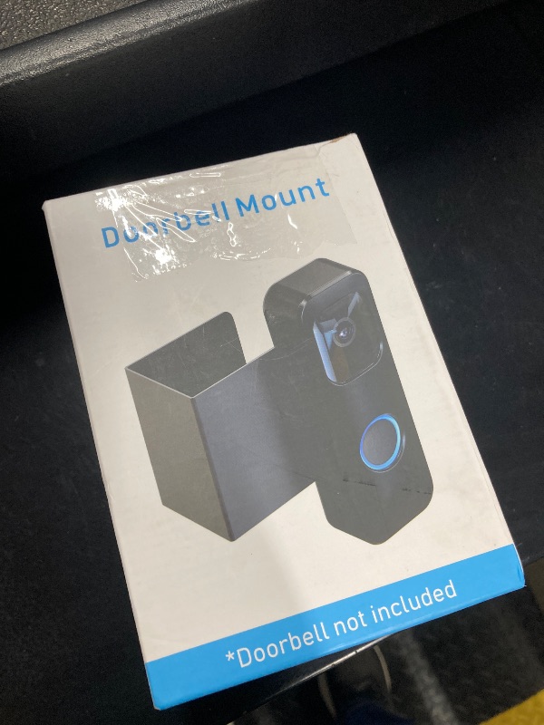Photo 1 of ***DOORBELL MOUNT ONLY -DOORBELL NOT INCLUDED***
Blink Doorbell Mount, Anti-Theft Blink Video Doorbell Door Mount Bracket No Drilling, Not Block Doorbell Motion Sensor, Easy to Install, Fit for Blink Doorbell Camera (Black)