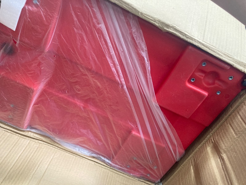 Photo 1 of **BOTH DOOR LATCHES BROKE**Portable Food Warmer 82Qt-Hot Box, Lldpe Food Box Carrier Double, End Loader Wheels, Easy Transport, Good Insulation, Strong Sealing, Durable, Ideal for Family Gathering, Canteen, Restaurant, Red