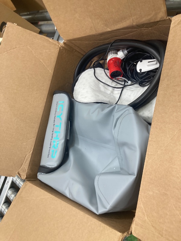 Photo 1 of **MISSING PARTS**ICYTHRP Cold Therapy Machine with Programmable Timer, Portable Ice Machine for Knee After Surgery, Knee Replacement Recovery System for Pain Relief w/Compression Pad for Shoulder, Hip and Ankle