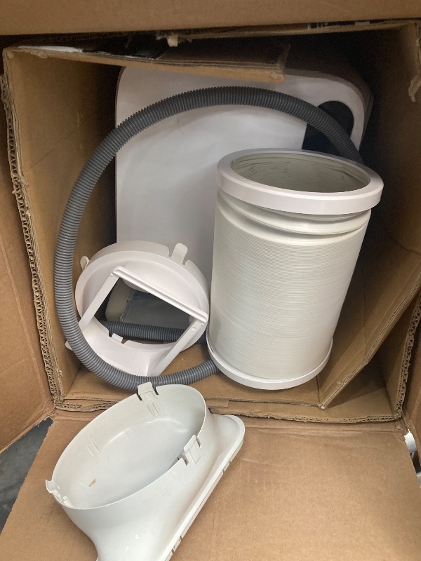 Photo 1 of ***(SELLING AS PARTS ONLY - USED, DUSTY, SOME SCUFFS/SCRATCHES, BOX RIPPED/TORN)***

Portable Air Conditioners - 2025 Upgraded 10000 BTU Portable AC for Room up to 450 Sq. Ft, 3 in 1 AC Unit with 24H Timer, Smart Sleep Mode, Remote Control, Air Cooler for