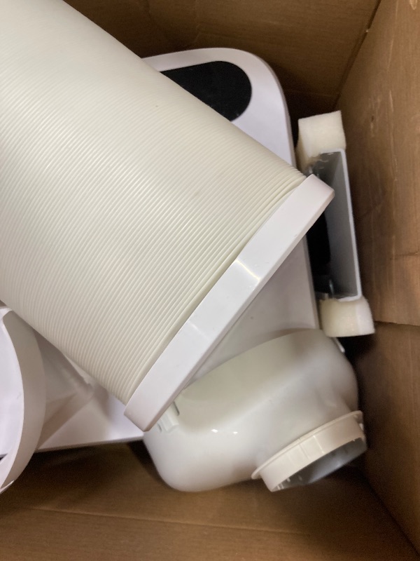 Photo 1 of ***(SELLING AS PARTS ONLY - USED, DUSTY, SOME SCUFFS/SCRATCHES, BOX RIPPED/TORN)***

Portable Air Conditioners - 2025 Upgraded 10000 BTU Portable AC for Room up to 450 Sq. Ft, 3 in 1 AC Unit with 24H Timer, Smart Sleep Mode, Remote Control, Air Cooler for