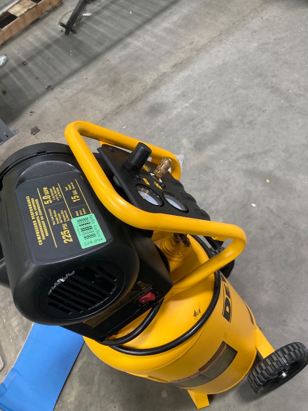 Photo 1 of 
DEWALT 27 Gallon Vertical Air Compressor, Portable 