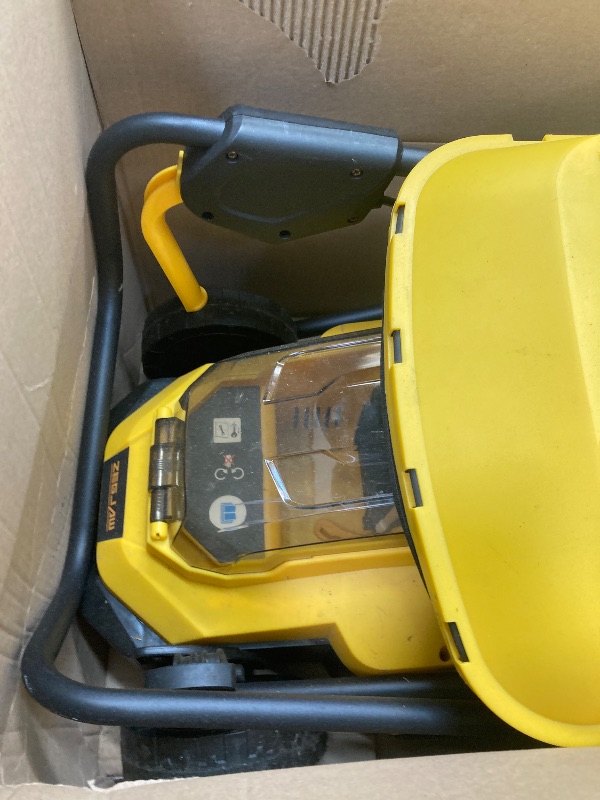 Photo 1 of ***PARTS ONLY***
ZEGJAW Lawn Mower Cordless,13-Inch Electric Lawn Mower with 4.0Ah Battery and Charger, 2-in-1 Electric Mower with 5-Position Height Adjustment