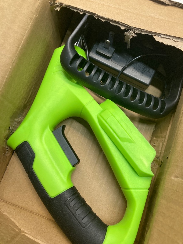 Photo 1 of 24V 650W Lawn Mover Electric Grass Trimmer Cordless W/2 Batteries, Battery Weed Eater, Electric Weed Wacker, Lawn Mower Cordless Pruning Cutter Weed Wacker Garden Trimming Tool