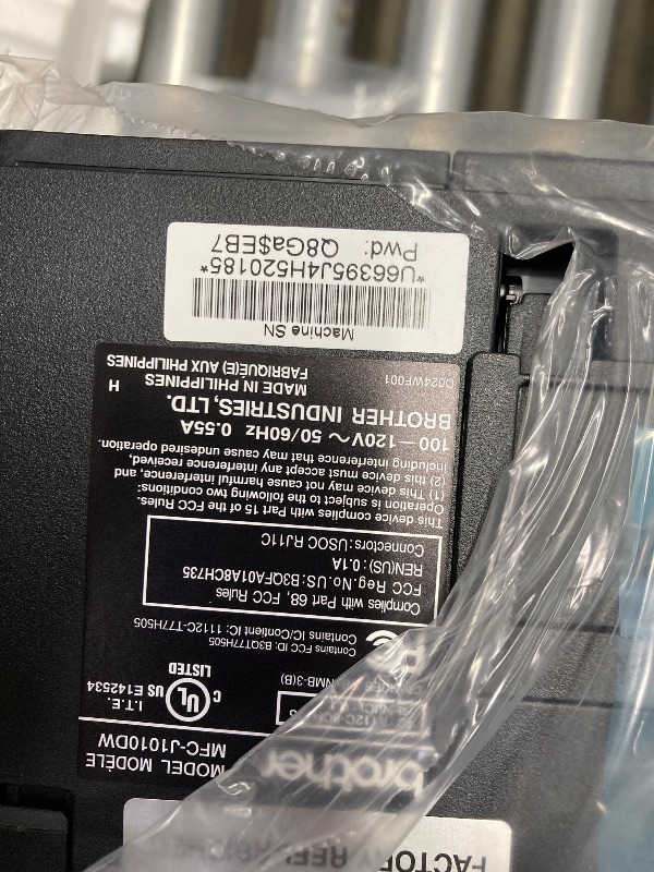 Photo 1 of Brother MFC-J10 Series 3-in-1 Printer, Wireless Color Inkjet Printer, Printer, Copy, Scan, Fax - 9.5 ppm, 150 Sheets, 1.8" Color LCD, with Mobile Device and Duplex Printing, with MTC Printer Cable