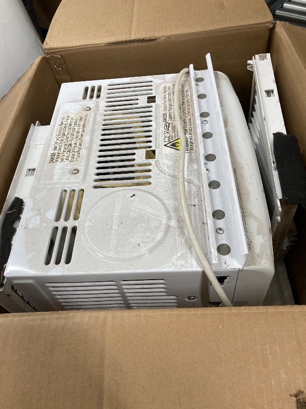 Photo 1 of ***PARTS ONLY...USED, DIRTY, DUSTY, SELLING AS PARTS ONLY, NO REMOTE, SCUFFS/SCRATCHES***

Frigidaire Window Air Conditioner, Window AC Unit, Cool Rooms up to 350 Sq.Ft., 6-in-1 Modes,24H Timer, Energy Saving, Perfect for Bedroom, Apartment, Living Room, 