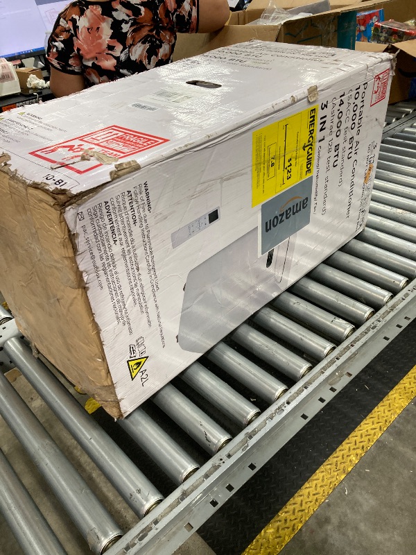 Photo 1 of 14000 BTU Portable Air Conditioners for Room up to 700 Sq. Ft, 3-IN-1 Portable AC Unit with Fan Dehumidifier, Drainage-free Cooling, 48 dB Quiet Sleep Mode, 24H Timer, Auto Swing, Windows Kit Included