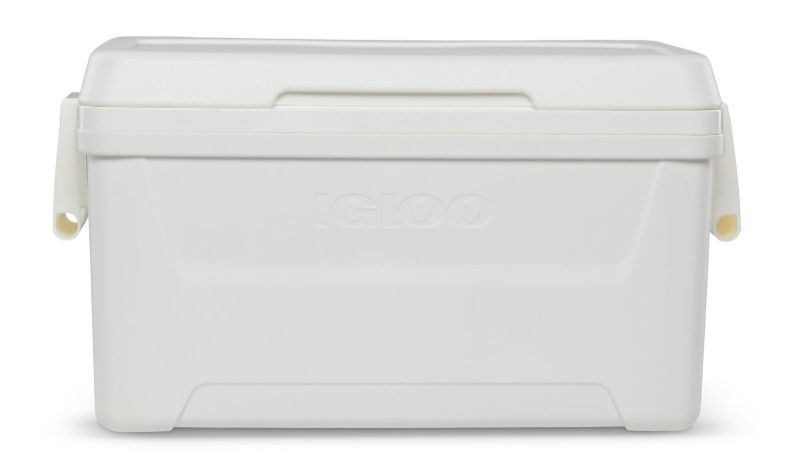 Photo 1 of **NOT IN ORIGINAL PACKAGE**Igloo 48 QT Laguna Hard Sided Ice Chest Cooler White EST PRICE 24.98