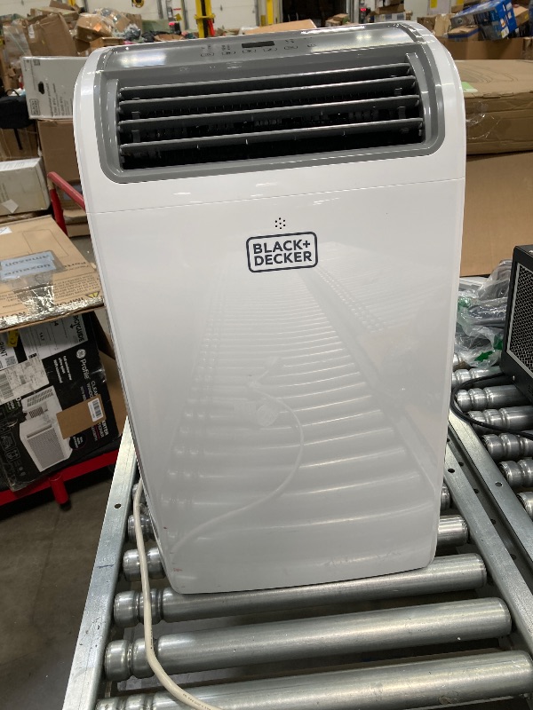 Photo 1 of ***DAMAGE DO NOT WORK -SELLING AS PARTS ONLY***NO REMOTE
TECXERLLON 10000 BTU Portable Air Conditioners, 4-in-1 Portable Ac with Cooling, Dehumidifier, Fan & Sleep Modes, 2 Speeds, Auto Swing, Cools up to 480 Sq. Ft. for Home, Office, Garage