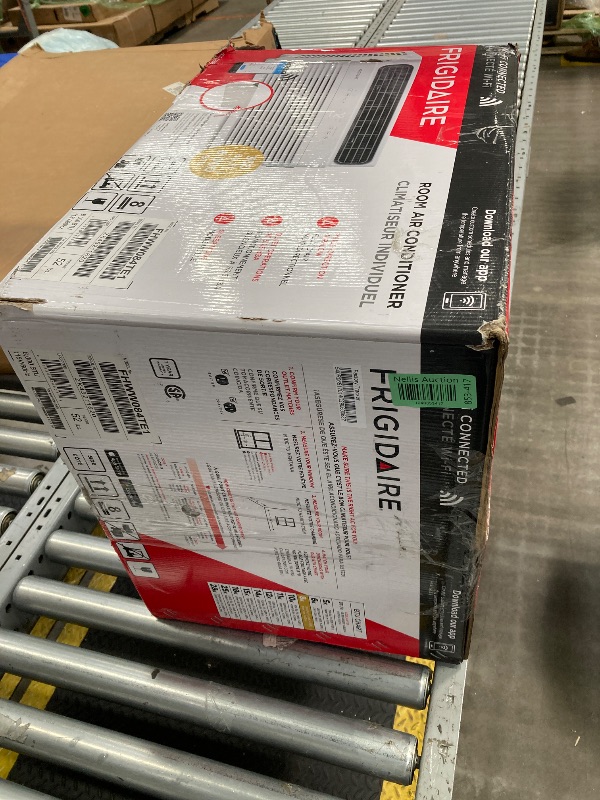 Photo 1 of **NOT IN ORIGINAL PACKAGE/HAS DENT ON SIDE**GE 8,000 BTU SMART ELECTRONIC WINDOW AIR CONDITIONER FOR MEDIUM ROOMS UP TO 350 SW FT MODEL # AWCS08WWA