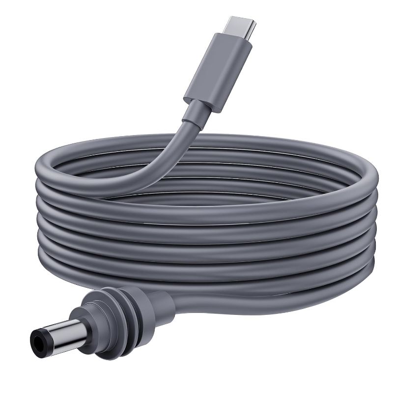 Photo 1 of  Starlink Mini USB C to DC Cable - Starlink Mini USB Type C 100W Power Cable Accessories Direct to DC for Starlink Mini 20AWG 6.6FT/2M
