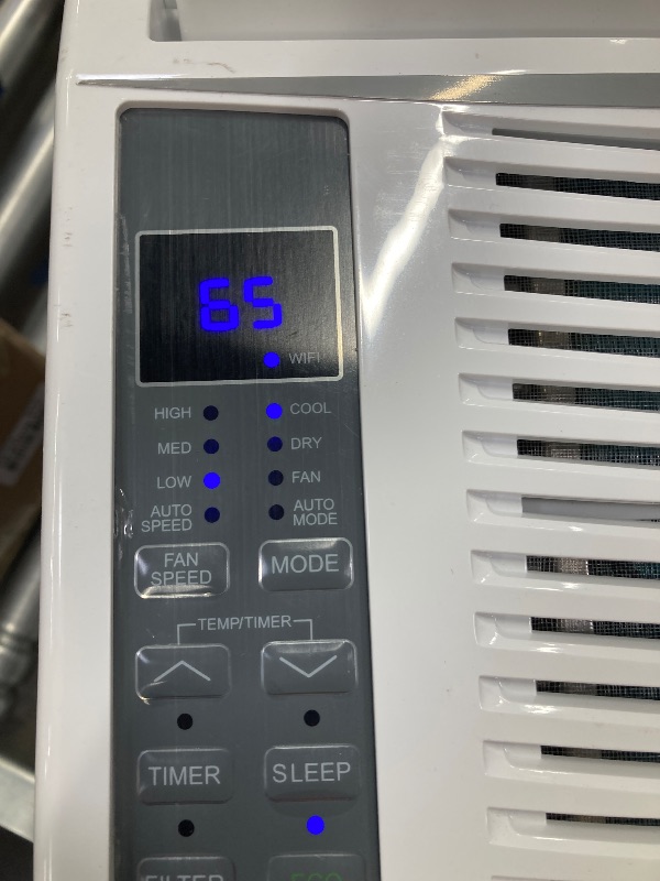 Photo 1 of ***(MISSING REMOTE, NOT IN BOX, NOT IN ORIGINAL PACKAGING)***
Ktaxon 18000BTU Window Air Conditioner With WiFi and Eco Mode for Medium Rooms