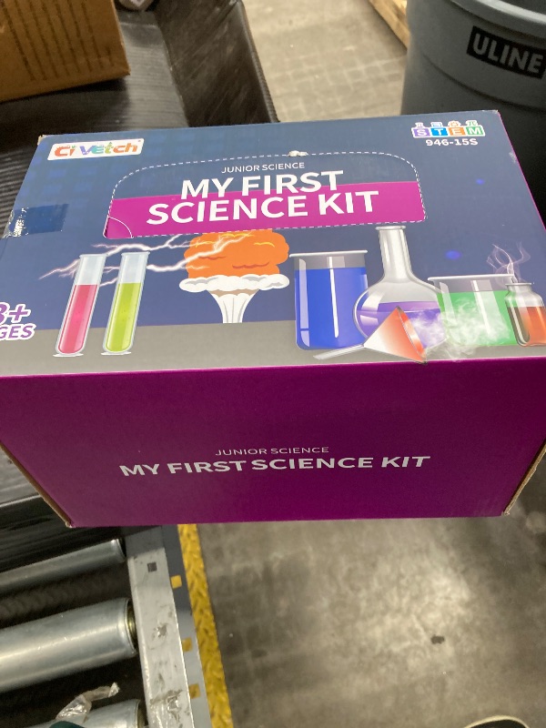 Photo 1 of 240+ Lab Experiments Science Kit for Kids Boys 4-6-8-12, STEM Educational Scientific Toys for Boys Girls with Lab Coat, Goggle & Storage Box, Chemistry Set Birthday for Kids Boys Girls