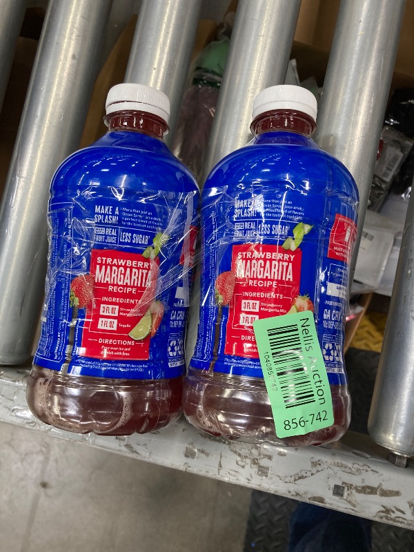 Photo 1 of 2 Pack Ocean Spray® Strawberry Margarita Cocktail Mixer, Drink Mixer Made with Real Fruit Juice, 32 Fl Oz Bottle