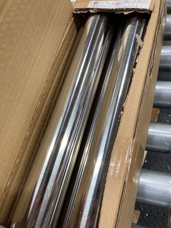Photo 1 of 2.5 Inch Straight Pipe Stainless Steel T304 Tubing Piping 48 Inch Long 2.5" OD Tailpipe DIY Pipe, Pack of 2