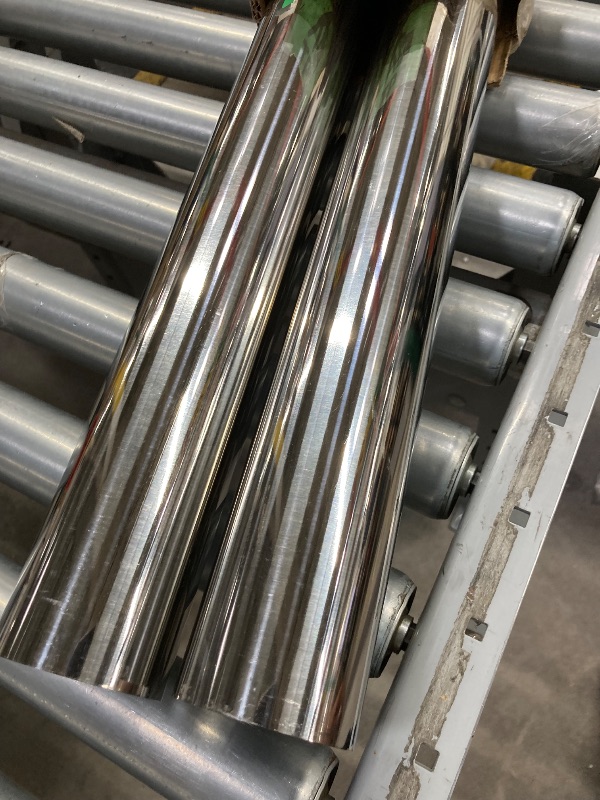 Photo 1 of 2.5 Inch Straight Pipe Stainless Steel T304 Tubing Piping 48 Inch Long 2.5" OD Tailpipe DIY Pipe, Pack of 2