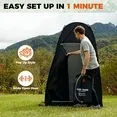 Photo 1 of 




Reviewers highlighted: size, set up, shower
Best seller
Visit the KingCamp Store
KingCamp Shower Tent, Pop Up Camping Privacy Tent, Portable Waterproof Dressing Changing Room Easy Setup, Toilet Tent with Carry Bag for Beach, Camping, Hiking, Green