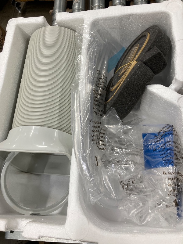 Photo 1 of ***SELLING AS PARTS ONLY***

BLACK+DECKER Smart Portable Air Conditioner, 14,000 BTU for Rooms up to 700 Sq. Ft., Smart Portable AC with Follow Me Remote and Window Kit, BPACT14WT, White