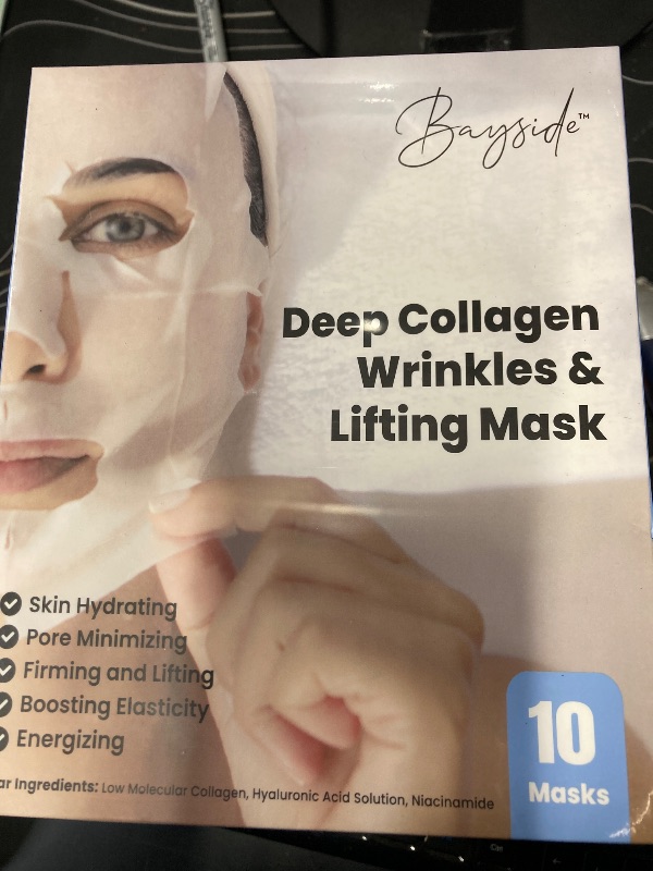 Photo 1 of 10x Bayside Deep Collagen Lifting Mask Anti Wrinkle Moisturizing Face Smooth