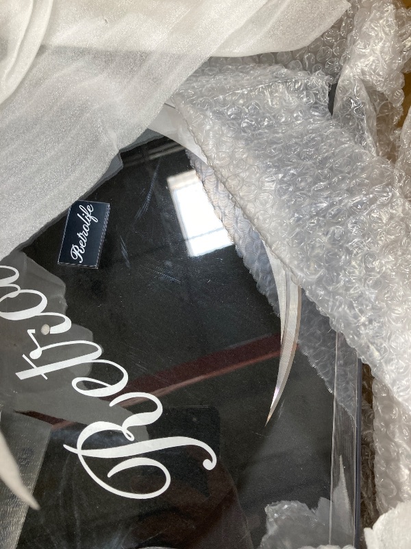 Photo 1 of **PARTS ONLY/CRACKED PLASTIC COVER/NOT IN ORIGINAL PACKAGE**Turntables Record Player Wireless Output Connectivity Vinyl Player Belt-Drive Turn Tables Support 33&45 RPM Speed Phono Line Output USB Digital to PC Recording ATN3600L MM Cartridge Black