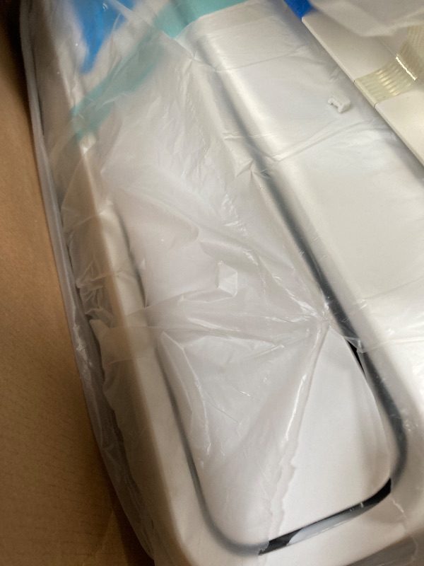 Photo 1 of ***DENT ON SIDE AND BACK**Midea 12,000 BTU Smart Inverter Air Conditioner Window Unit with Heat and Dehumidifier – Cools up to 550 Sq. Ft., Energy Star Rated, Quiet Operation, Electronic Controls, Remote Control, White