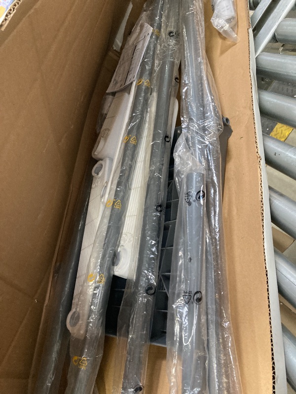 Photo 1 of Intex 28076E Deluxe Pool Ladder with Removable Steps for Intex Pools with Wall Height of 48 Inch