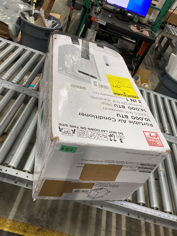 Photo 1 of 14000 BTU Portable Air Conditioners for Room up to 700 Sq. Ft, 3-IN-1 Portable AC Unit with Fan Dehumidifier, Drainage-free Cooling, 48 dB Quiet Sleep Mode, 24H Timer, Auto Swing, Windows Kit Included