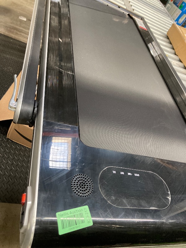 Photo 1 of **PARTS ONLY**
LUMISOL 2 in 1 Folding Treadmill, 2.5HP Walking Treadmill, Installation-Free Under Desk Treadmill with Remote Control, LCD Display, Walking Jogging Running Machine for Home Gym Office (Silver)