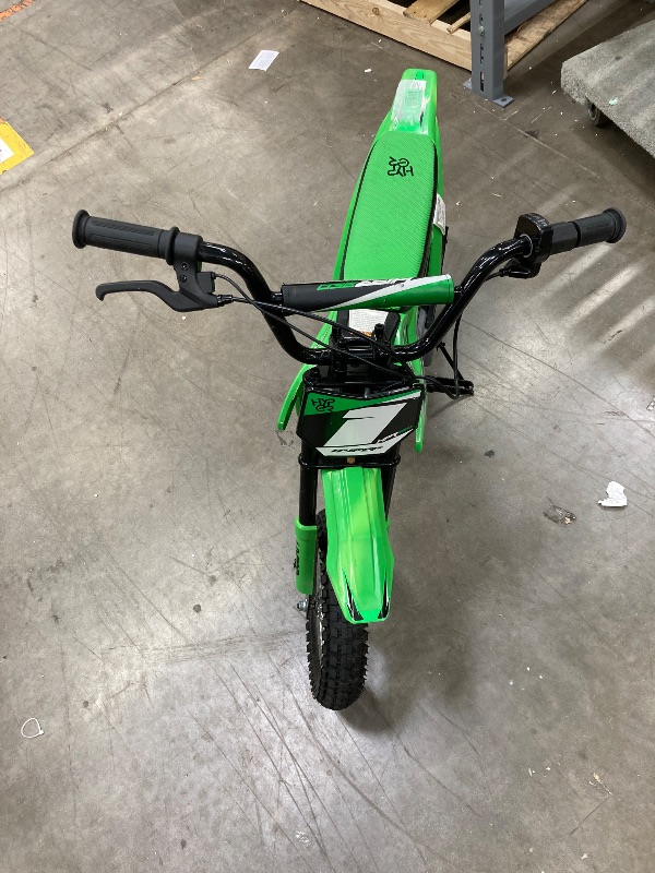 Photo 1 of ***SELLING AS IS...SEE ALL PHOTOS FOR DETAIL DESCRIPTION -ITEM NOT IN BOX, NOT PACKAGED, SOME SCUFF MARKS/SCRATCHES, DIRTY AREAS, NOT TESTED)****

Electric Motorcycle for Kids Electric Dirt Bike Teather Seat, Rear Brake, Electric Motorbike for Kids/Teens,