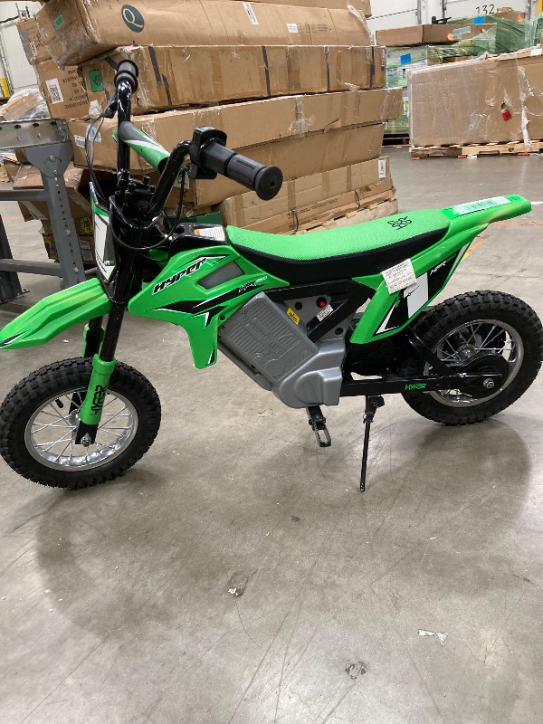 Photo 1 of ***SELLING AS IS...SEE ALL PHOTOS FOR DETAIL DESCRIPTION -ITEM NOT IN BOX, NOT PACKAGED, SOME SCUFF MARKS/SCRATCHES, DIRTY AREAS, NOT TESTED)****

Electric Motorcycle for Kids Electric Dirt Bike Teather Seat, Rear Brake, Electric Motorbike for Kids/Teens,
