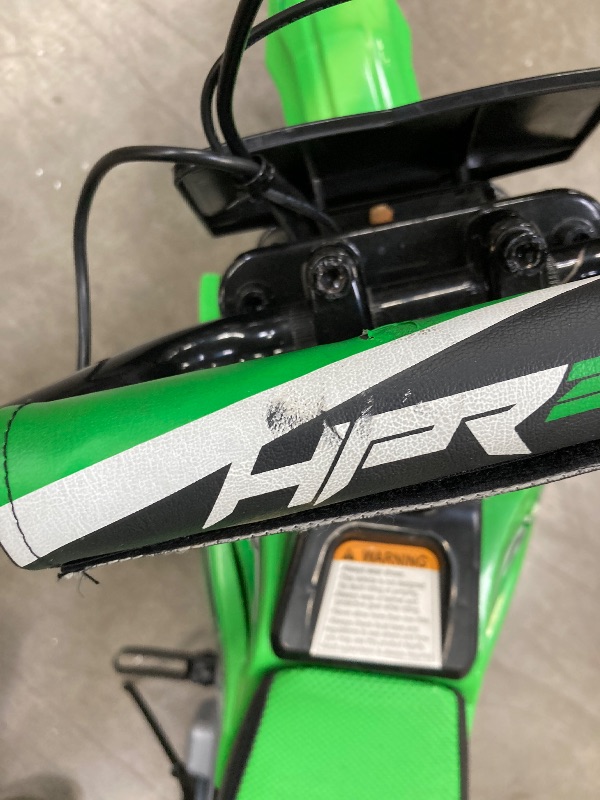 Photo 1 of ***SELLING AS IS...SEE ALL PHOTOS FOR DETAIL DESCRIPTION -ITEM NOT IN BOX, NOT PACKAGED, SOME SCUFF MARKS/SCRATCHES, DIRTY AREAS, NOT TESTED)****

Electric Motorcycle for Kids Electric Dirt Bike Teather Seat, Rear Brake, Electric Motorbike for Kids/Teens,
