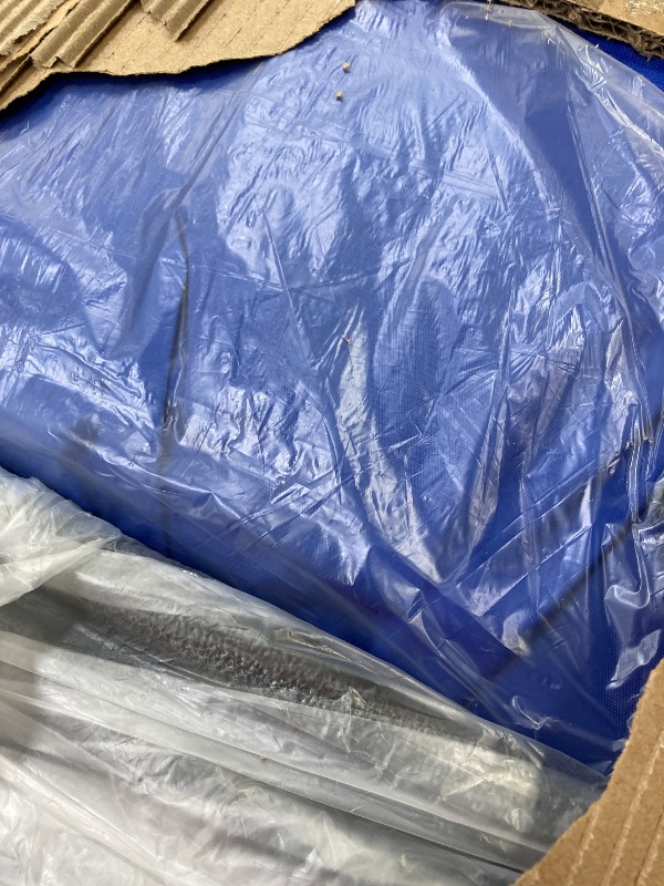 Photo 1 of ***DAMAGED FRAME**GVDV 10x20 Pop up Canopy with 6 Removable Sidewalls, Outdoor Canopy Tents for Partie Wedding, Instant Sun Protection Shelter with Upgrade Raised Roof and Carry Bag, Blue
