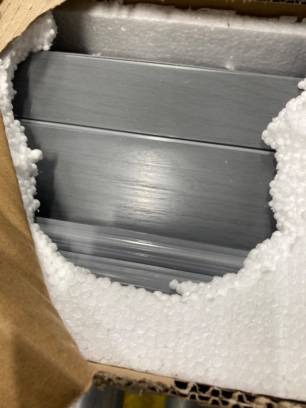 Photo 1 of **PARTS ONLY**
DIYHD 60X80in Grey PVC Folding Accordion Door for Interior, Includes Mounting Hardware, Handle & Latch, Close on Middle