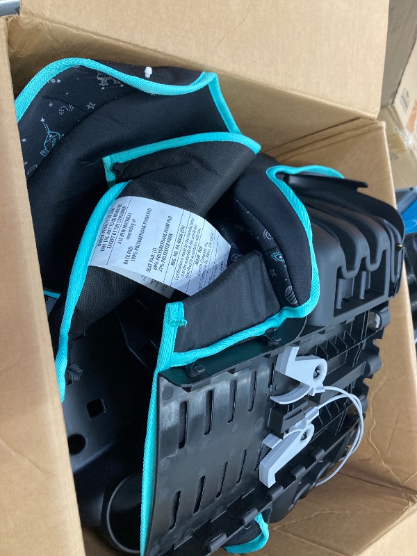 Photo 1 of **NOT IN ORIGINAL PACKAGE**Evenflo GoTime LX Booster Car Seat - Blue
