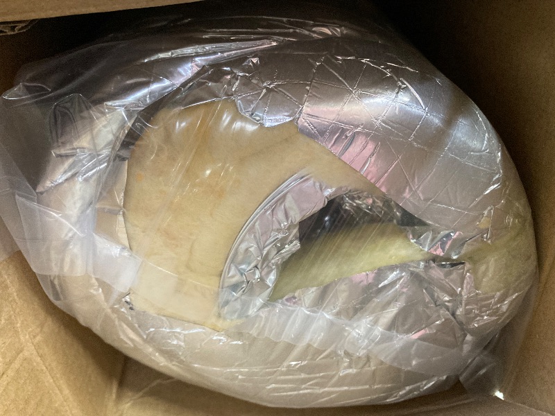 Photo 1 of 4 Inch 25 Feet Insulated Flexible Duct R4.2 | High-Efficiency Thermal Insulation | Suitable for Heating & Cooling
