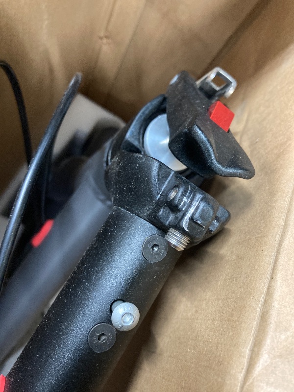 Photo 1 of ***(USED, UNTESTED, SOME SCUFFS/SCRATCHES, DUSTY, BOX RIPPED/TORN)***
JOYHIS Electric Scooter for Adults, 350W motor 15 MPH Portable Folding Commuting Electric Scooter Up to 21 Miles Range, 8.5"Anti-skid solid tyre , with Double Braking System            