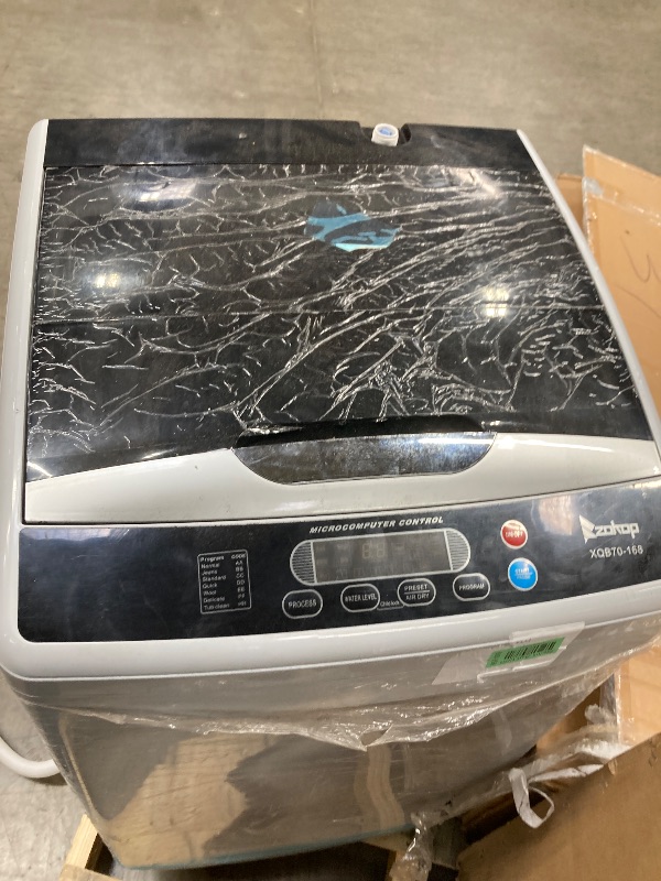 Photo 1 of ***DAMAGE -SELLING AS PARTS ONLY *** Ktaxon Portable Washing Machine, Full Automatic Washer and Dryer Combo, with Built-in Pump Drain 25 LBS Capacity Laundry Washer Spin Dryer for Apartment Dorm