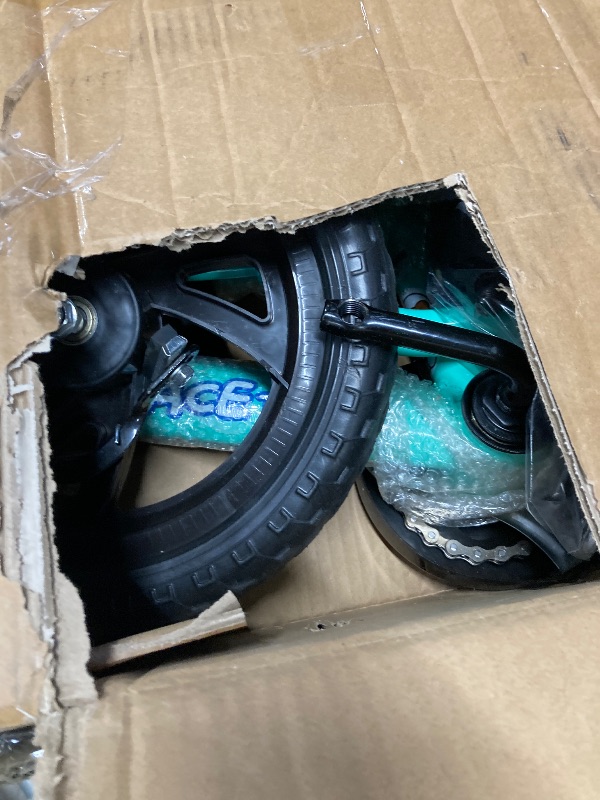 Photo 1 of ***MISSING SEAT AND HARDWARE**Mgaxyff Kids Bike with Training Wheels, 12 inch Bike with Basket, Kids Bicycle with Adjustable Seat/Handlebar, Children Bike with Handbrake/Bell/Pedals, Bicycle for Kids Boys Girls 1-5, up to 165lbs
