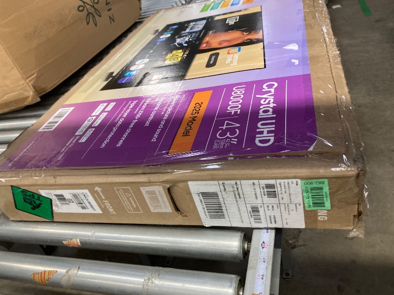 View 5 of Samsung 43-Inch Class Crystal UHD U8000F 4K Smart TV (2025 Model) Endless Free Content, Crystal Processor 4K, MetalStream Design, Knox Security, Alexa Built-in