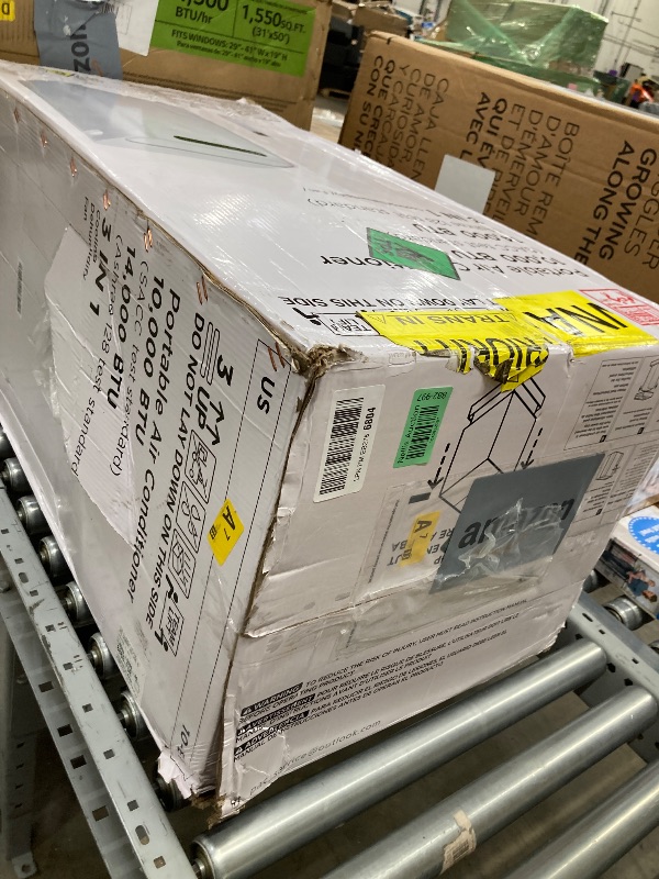 Photo 1 of 14000 BTU Portable Air Conditioners for Room up to 700 Sq. Ft, 3-IN-1 Portable AC Unit with Fan Dehumidifier, Drainage-free Cooling, 48 dB Quiet Sleep Mode, 24H Timer, Auto Swing, Windows Kit Included