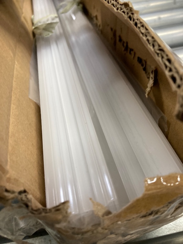 Photo 1 of 20-Pack 6.6ft/2Meter U Shape White LED Aluminum Channel System with Milky Cover, End Caps and Mounting Clips, Aluminum Channel Profile for LED Strip Light Diffuser Installations (20pack*6.6ft)