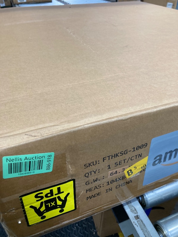 Photo 1 of DWVO Sewing Craft Table with Storage, Craft Armoire with Fold-Out Table and USB Power Outlets, Large Capacity Sewing Cabinet with Expandable Desk, Adjustable Shelves for Home or Studio