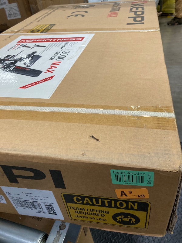 Photo 1 of KeppiFitness Adjustable Weight Bench, Bench3000 MAX Heavy Duty Workout Bench Press with Leg Extension and Preacher Pad for Home Gym Fitness, Flat Incline Decline Sit Up Bench