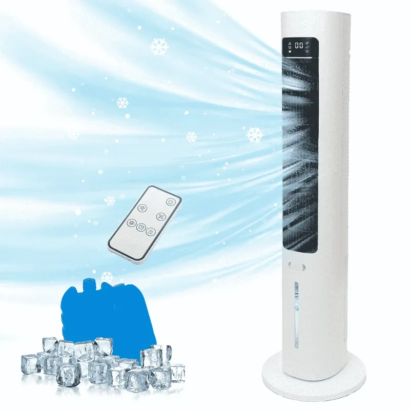 Photo 1 of 40" Evaporative Air Cooler with Remote, Portable Air Conditioner with 3 Modes, Quiet Evaporative Cooler 70° Oscillation Equipped Aroma Box
