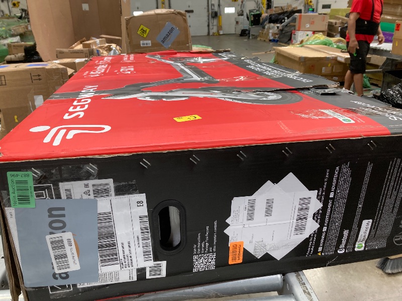 Photo 1 of ***PARTS ONLY***
Segway SuperScooter GT3, 31 MPH w/ 45-Mile Long Range, 2400W Peak Motor, Dual Hydraulic Suspension, Self-Sealing Tires, Flash Charging Electric Scooter for Adults, UL 2272/2271 Certified, Gen3