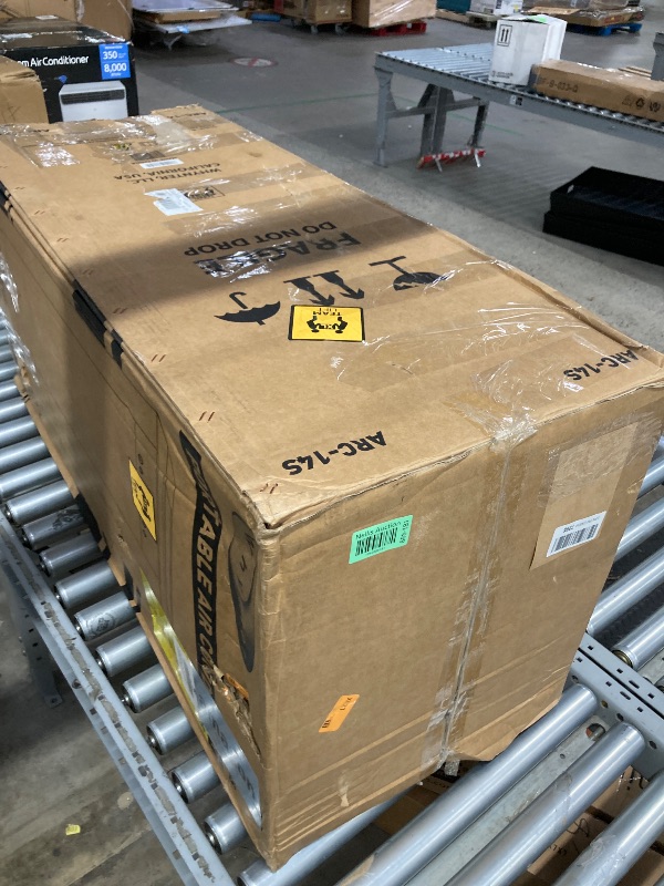Photo 1 of ***PARTS ONLY***
Whynter Portable Air Conditioner 14,000 BTU with Dual Hose Dehumidifier & Cooling Fan for 500 Sq Ft Rooms, Includes AC Unit Window Kit, ARC-14S (9,500 SACC)