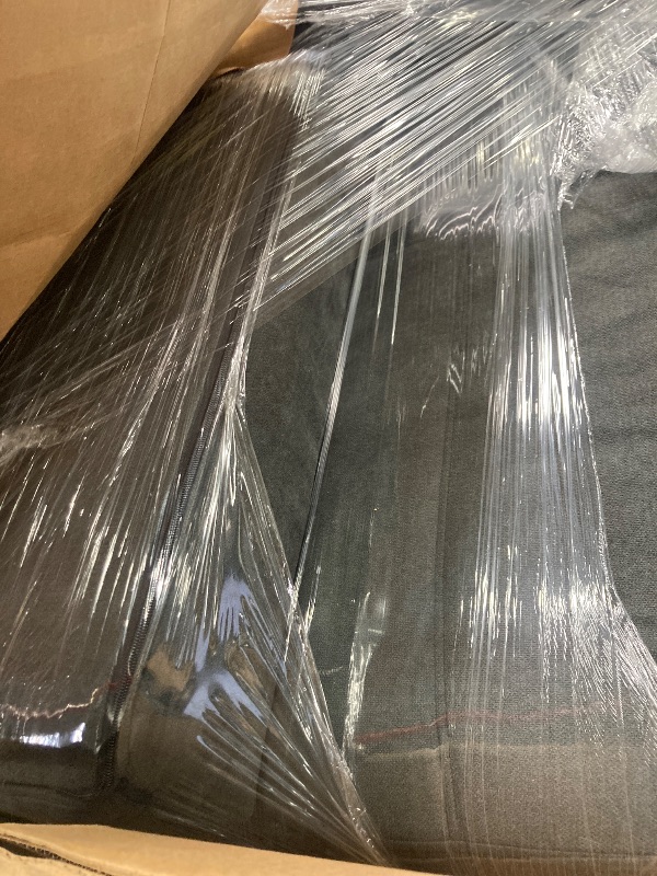 Photo 1 of HOMCOM Convertible Flip Chair, Floor Lazy Sofa, Folding Upholstered Couch Bed with Adjustable Backrest, Metal Frame and Pillows for Living Room Bedroom, Dark Grey