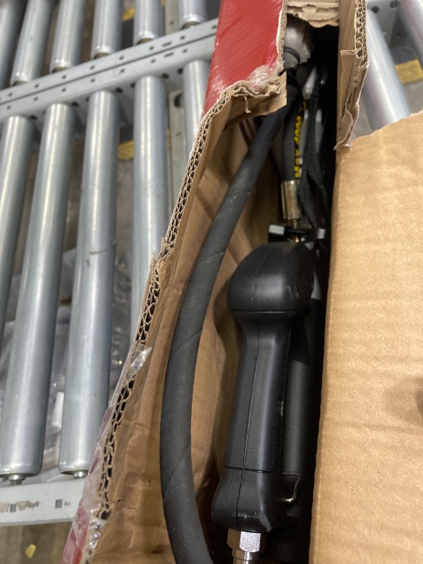 Photo 1 of 24 FT Gutter Cleaning Tools from The Ground - Telescoping Pressure Washer Wand - Gutter Cleaner Attachment with Power Washer Extension Wands, Brush, 7 Spray Nozzle Tips, 2 Hose Adapters, Support Belt