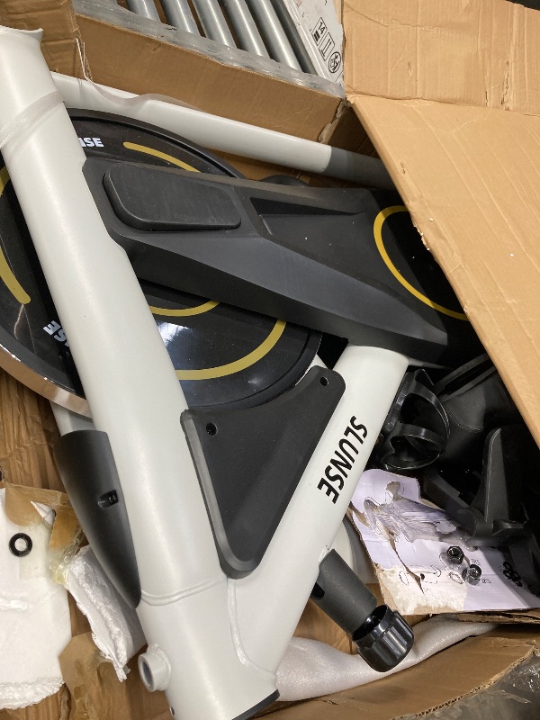 Photo 1 of Exercise Bike, Adjustable Magnetic Resistance Stationary Bikes for Home with App Compatible, Quiet Indoor Cycling Bike with 350lbs Weight Capacity Comfortable Seat, Digital Monitor & Phone Mount